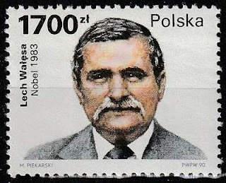 Poland Lech Walesa 1990