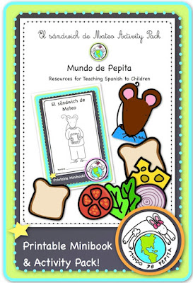 Manners printable minibook in Spanish for elementary school