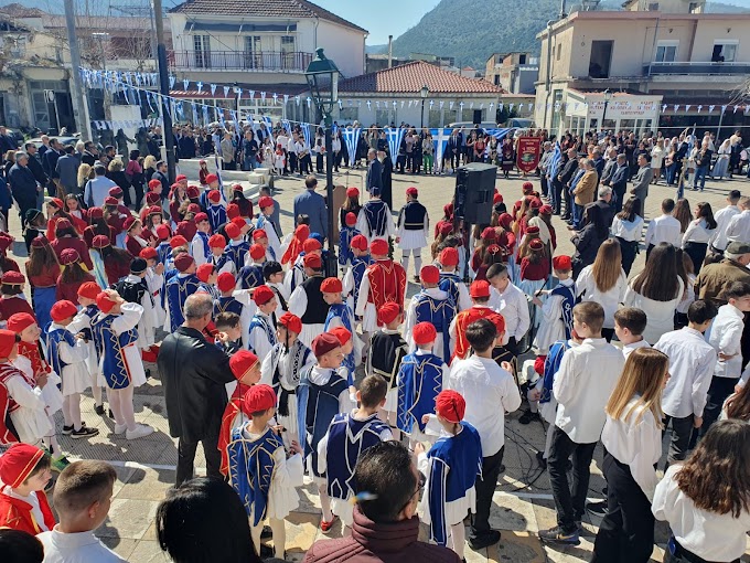 Ολοκληρώθηκαν οι εορτασμοί για την επέτειο της 25ης Μαρτίου