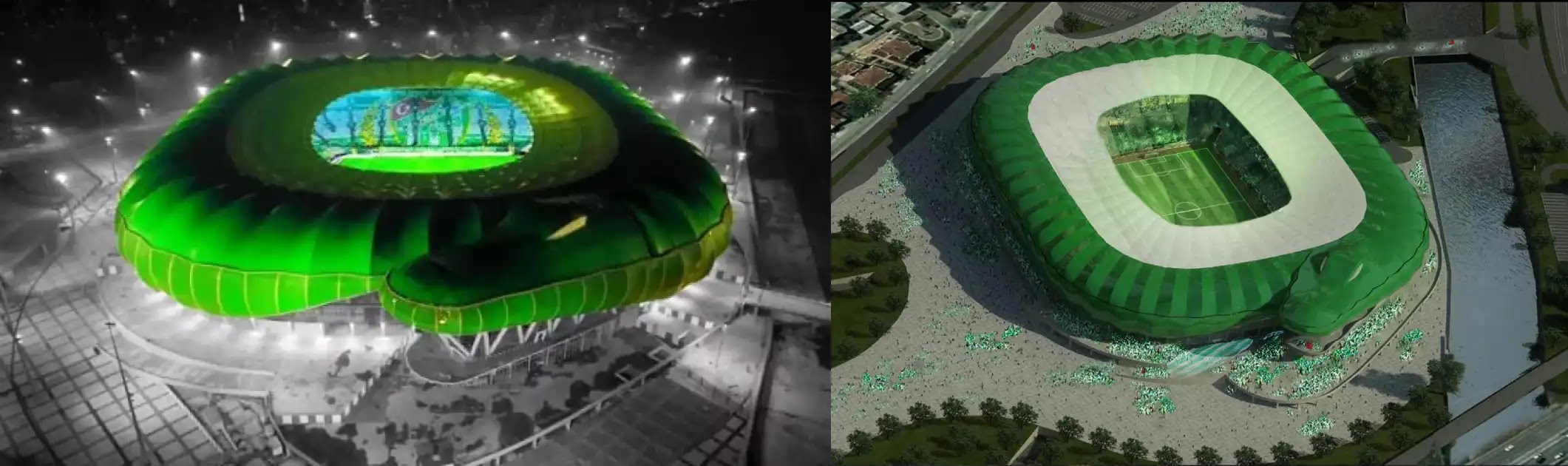 ملعب مدينة بورصا الكبير (Bursa Metropolitan Stadium) تركيا