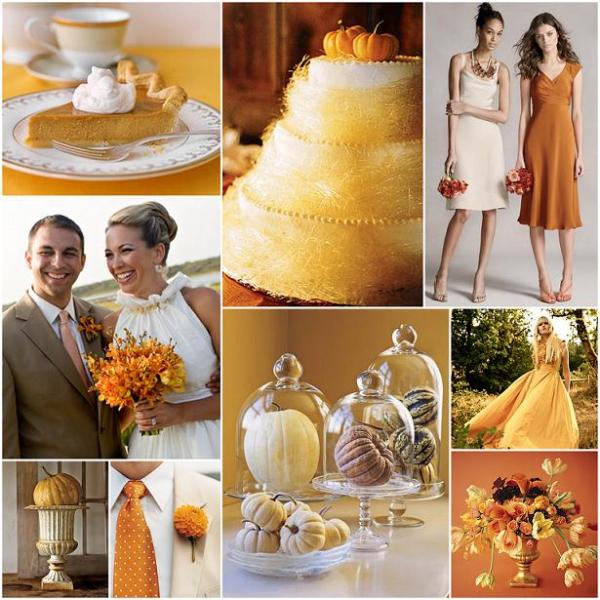 urn with pumpkin country living boutonniere martha stewart weddings 