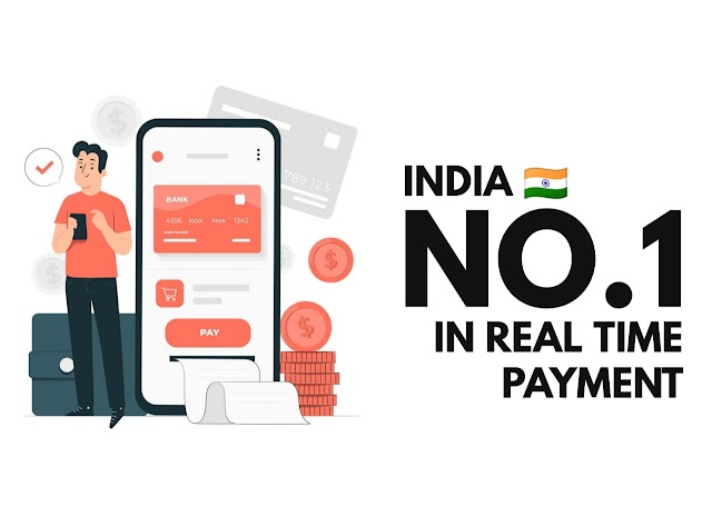 USA, China is Not Even Close, India No.1 in Real Time Payments