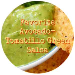 Favorite Avocado-Tomatillo Green Salsa Favorite Family Recipes
