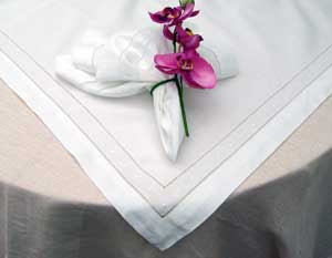 Swiss Dot Table Linens