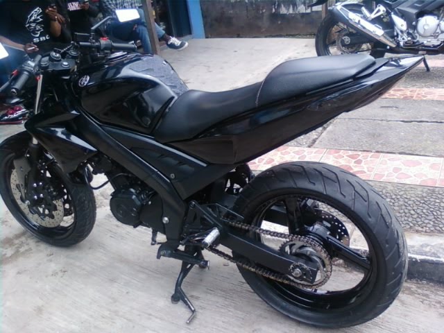 RODA LUMPUR Modifikasi Vixion 2010 Hitam