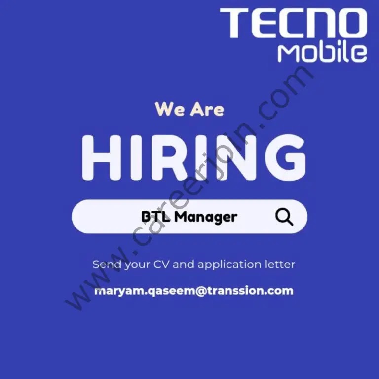 Jobs in Techno Mobile Pakistan