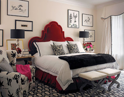  Black  White Bedding on Black  White And Red