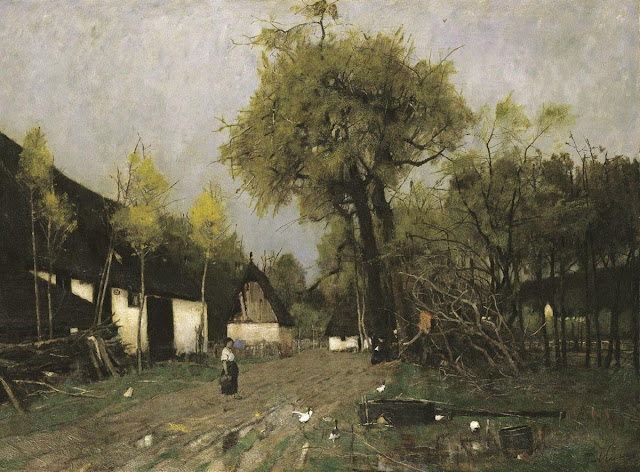 Paál László - Camino a Berzova - 1871