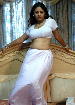 Tollywood Actress Sunakshi in Hot Saree Blouse Stills From Nishabda Viplavam Movie