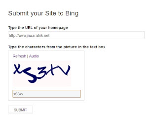 Cara Agar Website/Blog Terindex  Bing Webmaster Tool