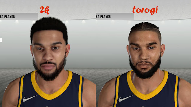 NBA 2K19 Cory Joseph Cyberface