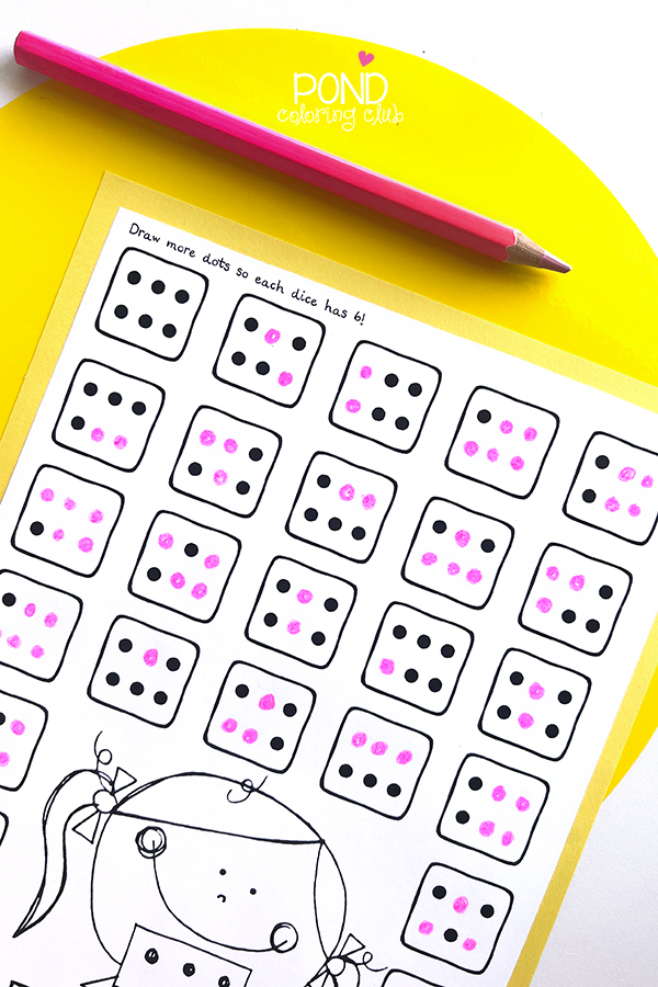 draw more dots page free