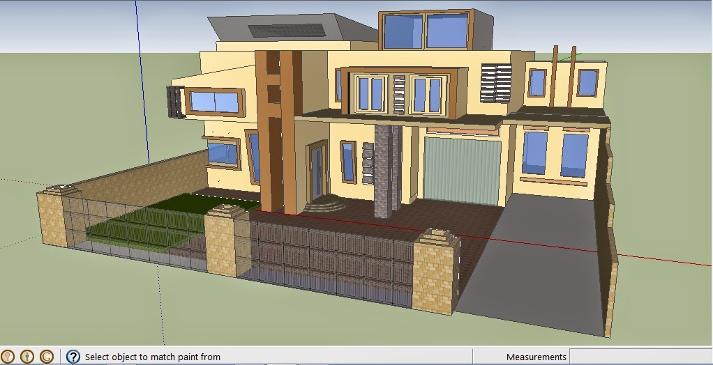  Desain  Rumah Sketchup 