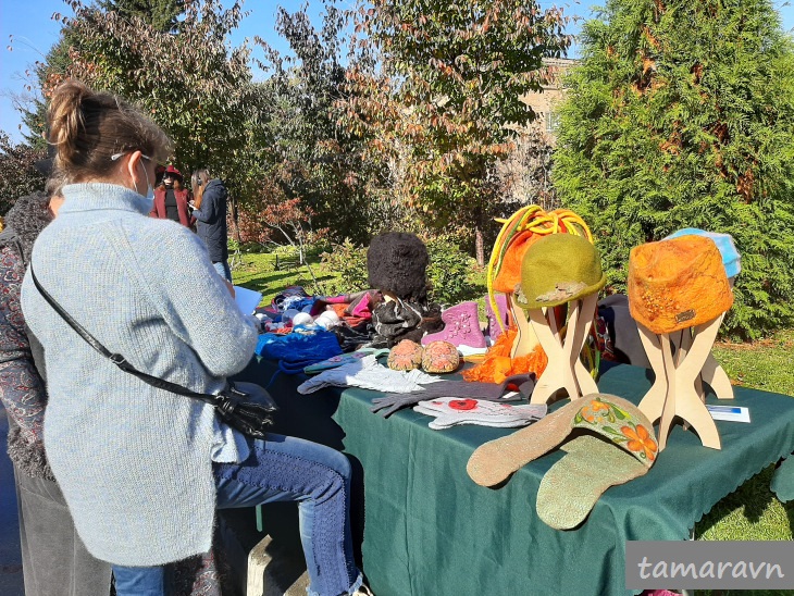 Осенний шляпный вернисаж в ботаническом саду