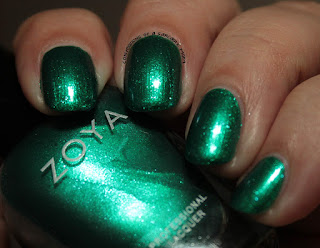 Zoya Paradise Sun Collection swatch of Selene