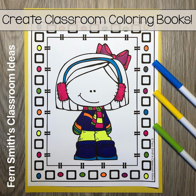 Click Here to Download This Winter Coloring Pages and Winter Craftitivity Today for Your Classroom!