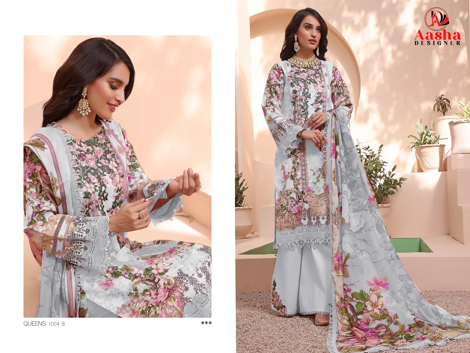 Sharaddha Designer Bliss Vol 1 Lawn Cotton With Embroidery Work Salwar