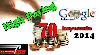 70 Keyword Google Adsense Berharga Tinggi