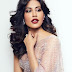  Fusion wear;  Chitrangda Singh wore pink organza saree by Mishru