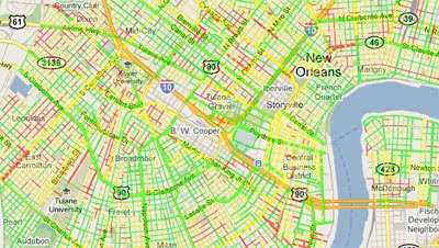 Site Blogspot  Find Bike Routes on By Volunteers For The Nolacycle Bike Map Project In New Orleans