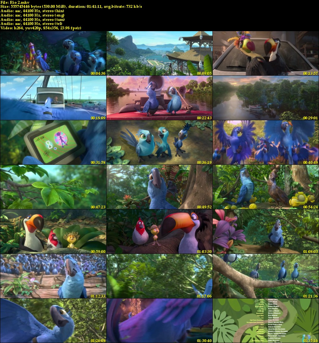 Rio 2 14 Full Movies Hindi Eng Telugu Tamil Download 480p