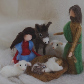 Needle Felt Nativity