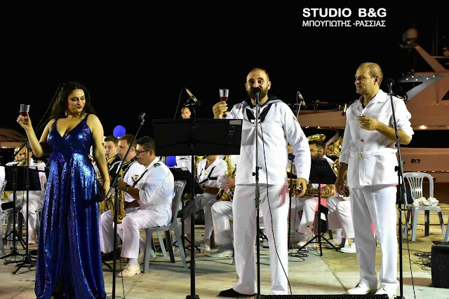 Εντυπωσίασε η μπάντα του Ελληνικού Πολεμικού Ναυτικού στο 28ο Μουσικό Φεστιβάλ Ναυπλίου (βίντεο)