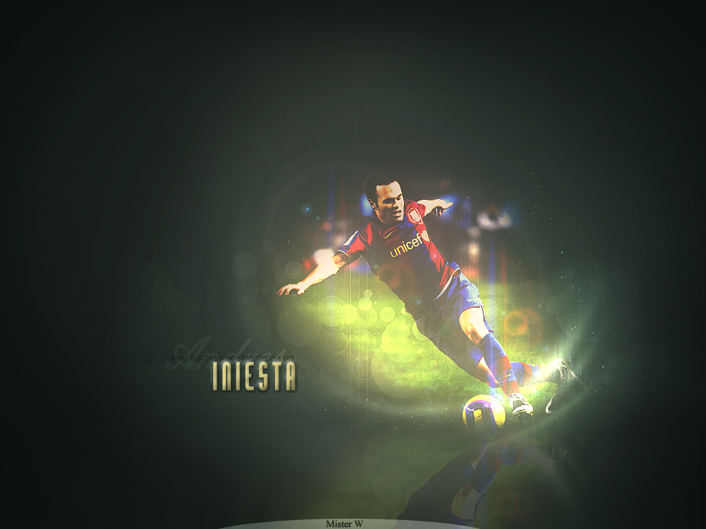 Andres Iniesta >> Barça Wallpapers and Photo Gallery ~ Barcablog.