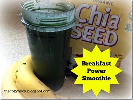 The Cozy Nook - My Breakfast Power Smoothie