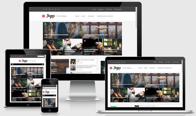 Jugas - Responsive Minimal Blogger Template