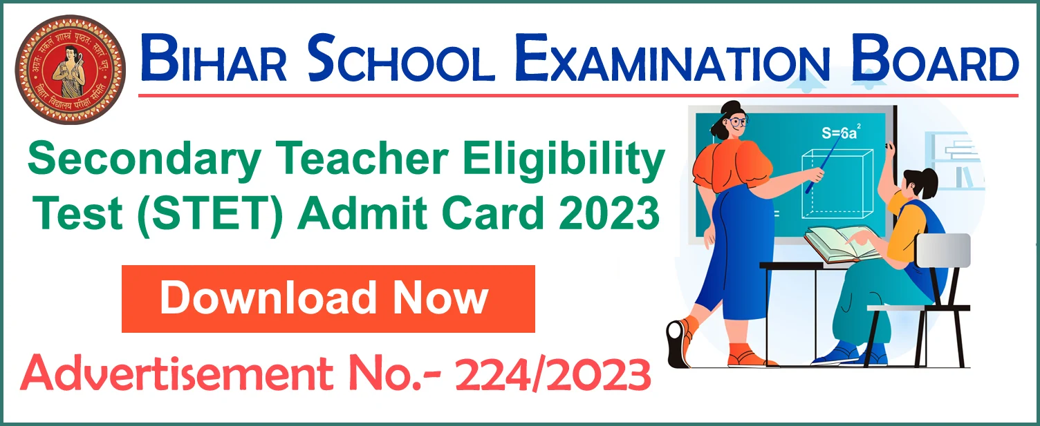 BSEB Bihar STET Online Form 2023