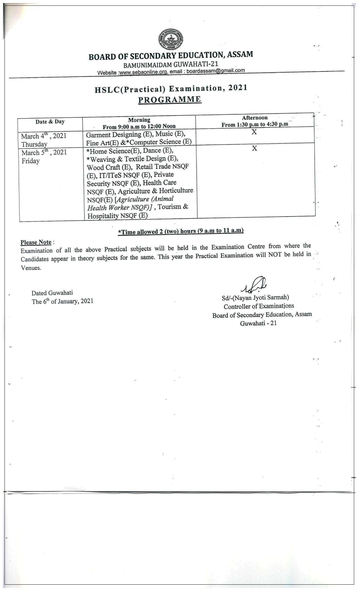 Seba Hslc Exam Routine 2021 Hslc Exam Cancelled Job Online 123