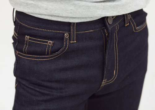 Slim Fit Jean with Pickstitch Detail