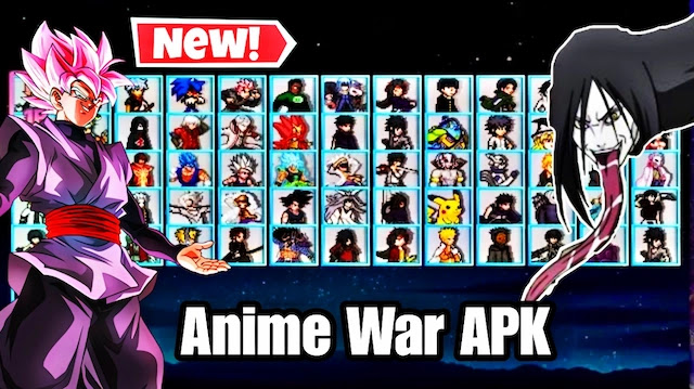 DOWNLOAD ] Super Anime War 4 Mugen - NEW 360 CHARACTER ( (PC & Android) 