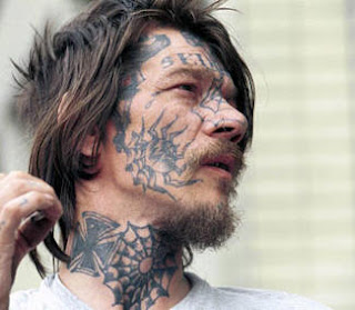 Face Tattoos - Face Tattoo Pictures