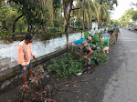 Danramil Pringgabaya Kerahkan Personil  Bersama Masyarakat Gotong Royong Pembersihan Drainase