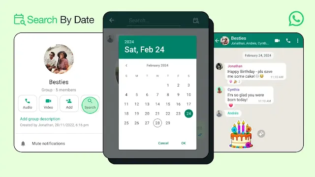 How to Search by Date on WhatsApp