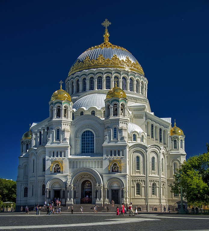 The Naval St. Nicholas Cathedral, St Petersburg, Russia