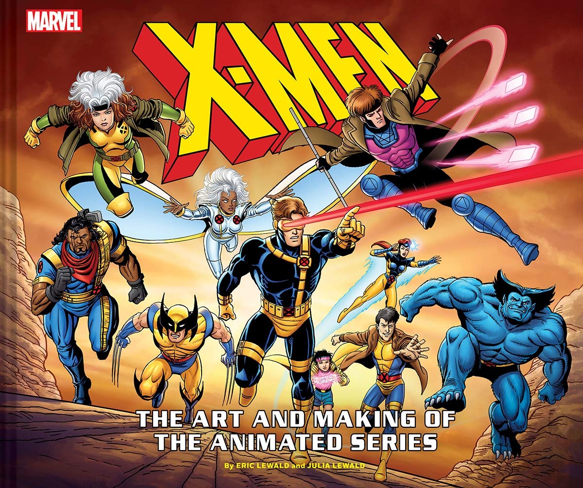 X-Men cartoon artbook