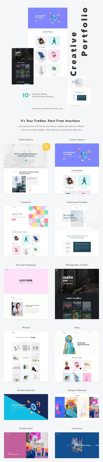 Multipurpose Portfolio Template 