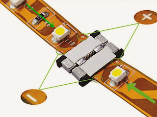 How to connect the LED light strips with connectors