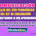 COMUNICACIÓN TALLER DEL USO PEDAGÓGICO DEL KIT DE EVALUACIÓN 