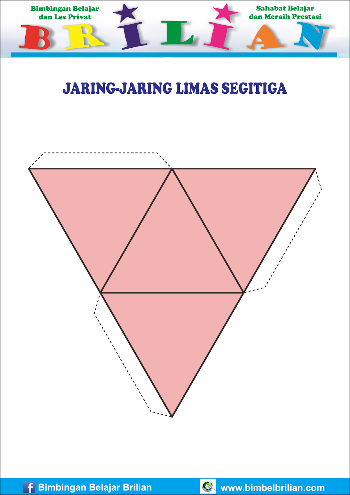 Kumpulan Jaring  Jaring  Bangun  Ruang  Yang Bisa Dipotong 