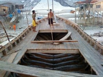 diy boat building: trip to kudatsabah