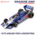 1979 Jan Lammers Shadow DN9 - Argentina 1/43 Spark Models