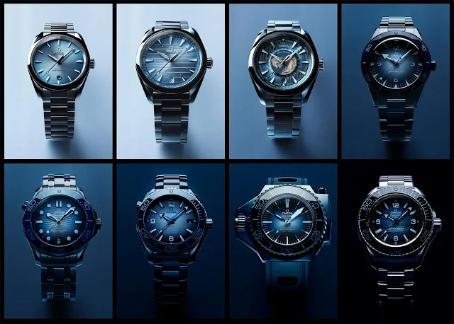 Omega Seamaster Summer Blue collection