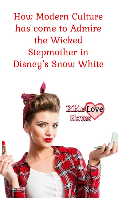 This 1-minute devotion explains how modern culture has followed the ways of the wicked stepmother in Snow White.