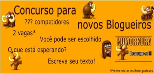 concurso novos blogueiros