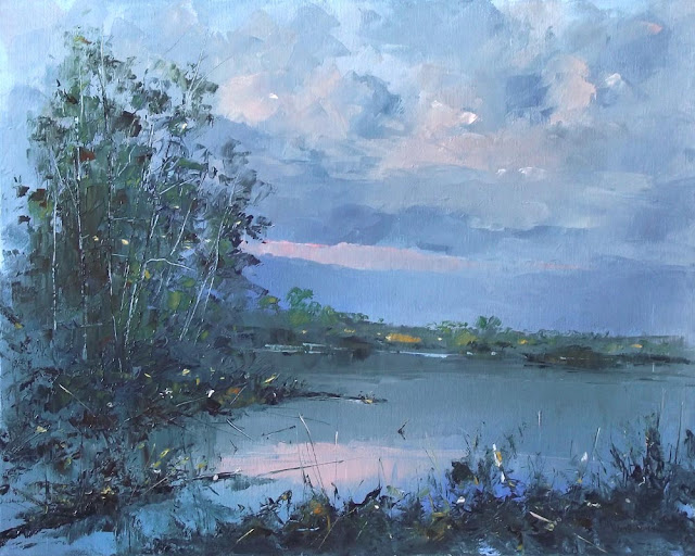 Blue dusk & Vitaliy Mashchenko