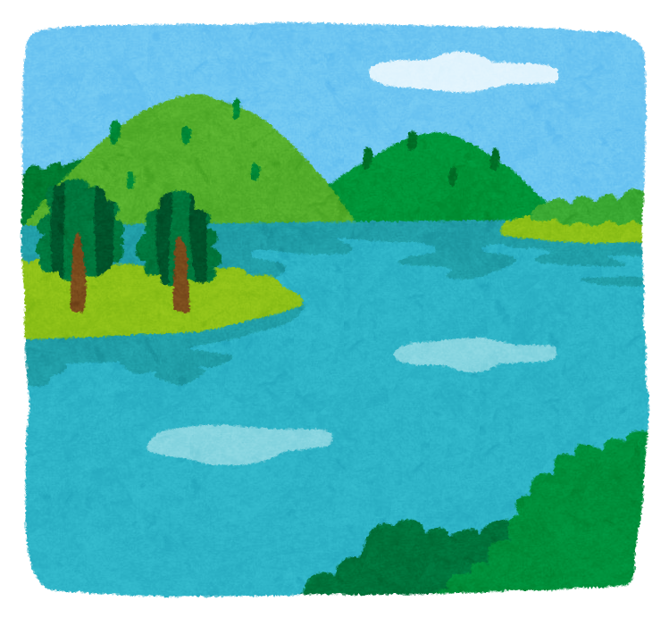 湖のイラスト かわいいフリー素材集 いらすとや 湖のイラスト かわいいフリー素材集 いらすとや